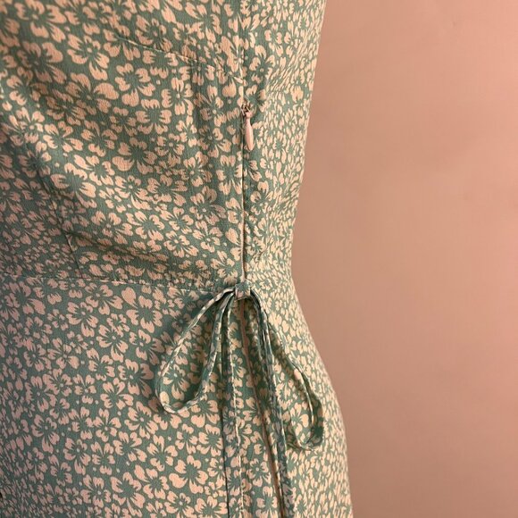 Rixo Staci dress – Green Tea-Length Dress (US 6/UK 10) - Picture 12 of 15